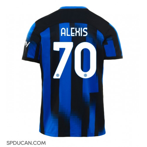 Muški Nogometni Dres Inter Milan Alexis Sanchez #70 Domaci 2023-24 Kratak Rukav